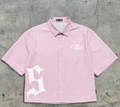 Button Polo - Pink