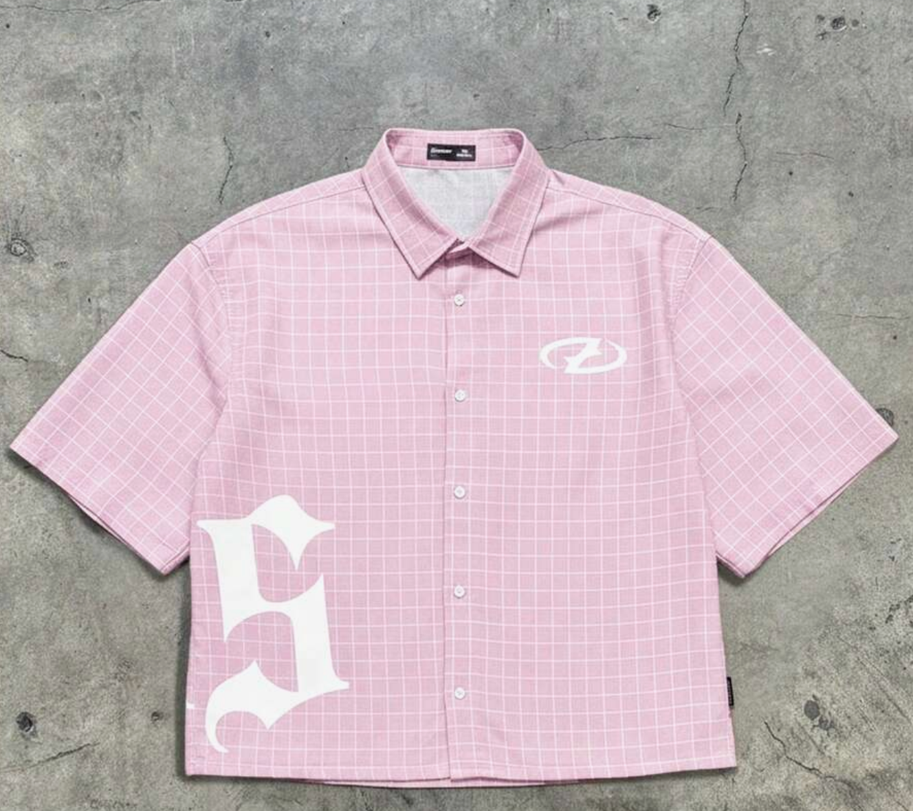 Button Polo - Pink