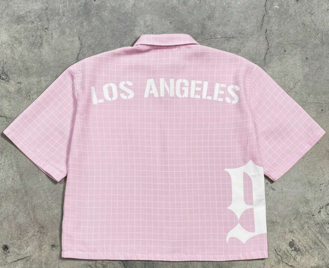 Button Polo - Pink