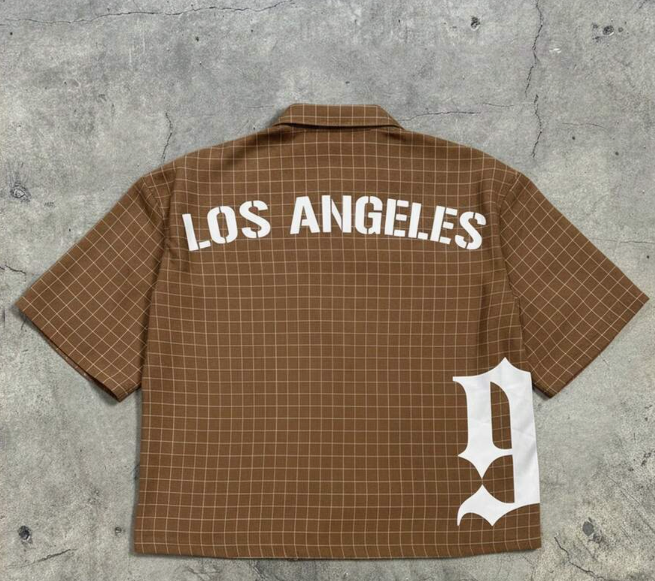 Button Polo - Brown